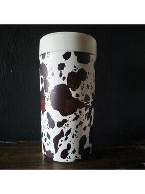 Frost Buddy Universal Buddy Cowabunga Pattern Cow Print Can Cooler 12oz